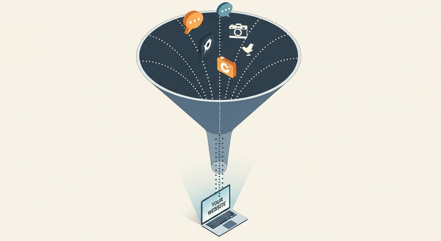 A Performing Website: Social Media's Role